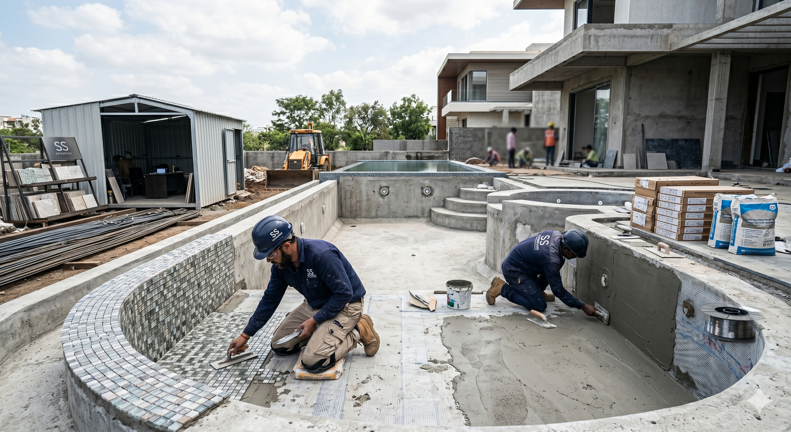 Paver Block Installation